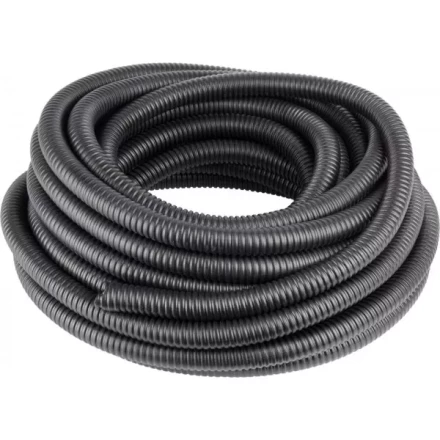 Металлорукав СВЕТОЗАР в ПВХ оболочке, степень защиты-IP65, диаметр 25мм, черный, 20м 60150-25-20 купить в Надыме