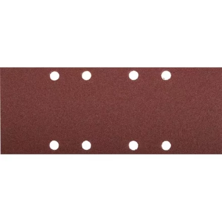 Лист шлифовальный ЗУБР "МАСТЕР", 8 отверстий, для ПШМ на зажимах, Р100, 93х230мм, 5шт 35591-100 купить в Надыме