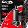 Домкрат гидравлический бутылочный, 20т, 230-430 мм, MIRAX 43260-20 43260-20 купить в Надыме