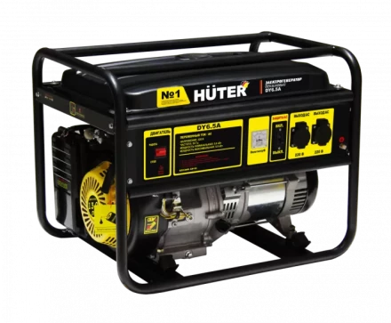 Электрогенератор бензиновый DY6.5A Huter 64/1/57 купить в Надыме