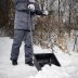 Движок для уборки снега пластиковый Сибртех, 570 х 470 х 1300 мм, стальная рукоятка, Россия, 615925 купить в Надыме