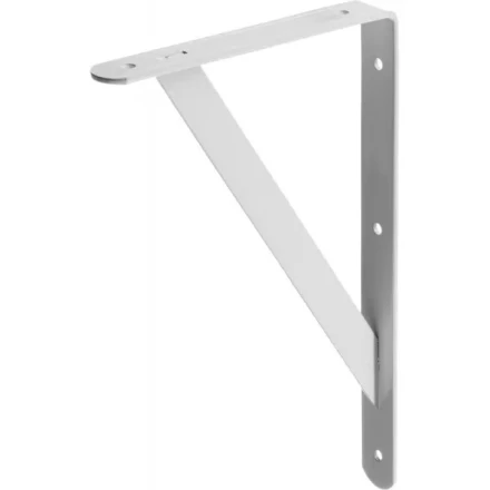 Уголок-кронштейн STAYER "MASTER", усиленный, 300х200х30х4мм, белый 37422-1 купить в Надыме