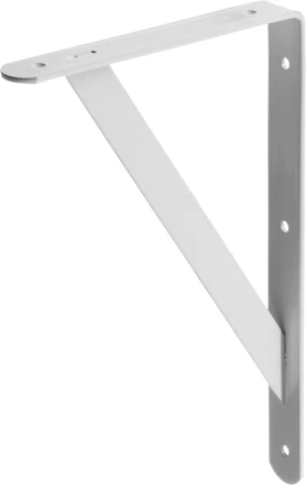 Уголок-кронштейн STAYER "MASTER", усиленный, 300х200х30х4мм, белый 37422-1 купить в Надыме