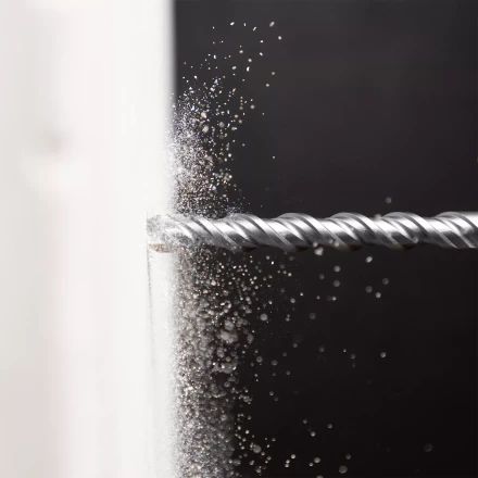 Бур по бетону Denzel, 20 x 310 мм, двойная спираль, три пылеотводящие кромки, 705048 купить в Надыме