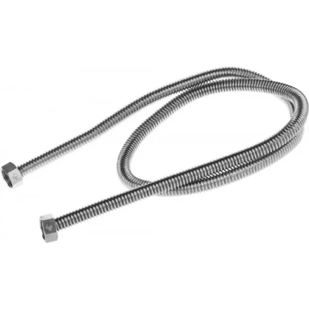 Подводка ЗУБР "ЭКСПЕРТ" сильфонная из нержавеющей стали, для воды, г/г (гайка-гайка), 1/2", 1,2м 51011-G/G-120 купить в Надыме