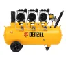 Компрессор безмасляный, малошумный Denzel DLS 3300/100, 3300 Вт,3x1100, 100 л, 570 л/мин ,блок управления купить в Надыме
