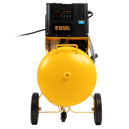 Компрессор безмасляный, малошумный Denzel DLS 3300/100, 3300 Вт,3x1100, 100 л, 570 л/мин ,блок управления купить в Надыме