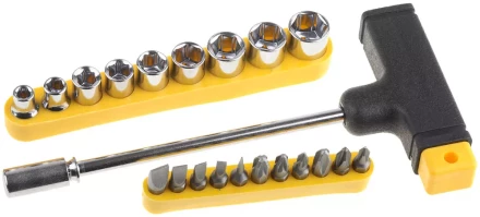 Набор: Отвертка Т-образная Maxfix с битами и торцовыми головками, 22-в-1, STAYER 2540-H20, 22 предмета 2540-H20 купить в Надыме