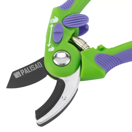 Секатор с наковальней Palisad 604868, регулировка захвата купить в Надыме