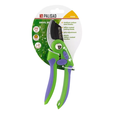 Секатор с наковальней Palisad 604868, регулировка захвата купить в Надыме