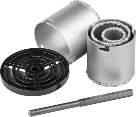 Набор KRAFTOOL: Коронки кольцевые с напылением из карбида вольфрама, 4 шт, 33-53-67-73мм 3340_z01 купить в Надыме