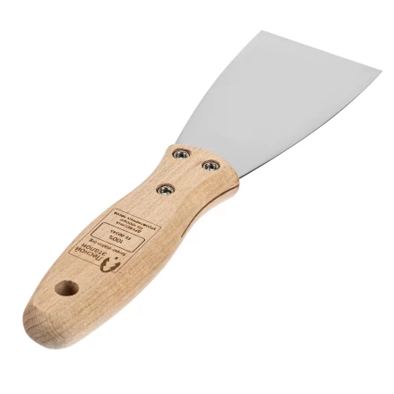 Шпательная лопатка из нержавеющей стали, 60 мм, буковая рукоятка, EFP Matrix 85613 купить в Надыме