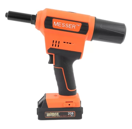 Аккумуляторный вытяжной заклепочник MESSER CQ-60025 (модель 2021 года)  от 2,4 до 6,4 мм купить в Надыме