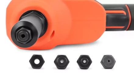 Аккумуляторный вытяжной заклепочник MESSER CQ-60025 (модель 2021 года)  от 2,4 до 6,4 мм купить в Надыме