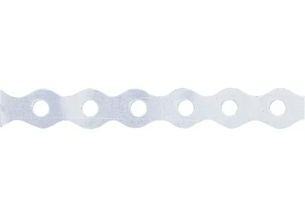 Лента перфорированная вентиляционная "волна" 0,55 мм LP VLN 1,2 см х 25 м цинк СИБРТЕХ 46552 купить в Надыме