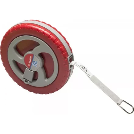 Мерная лента ЗУБР "МАСТЕР" фиберглассовая, пластмассовый корпус, 20м 34155-20_z01 купить в Надыме