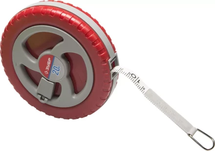 Мерная лента ЗУБР "МАСТЕР" фиберглассовая, пластмассовый корпус, 20м 34155-20_z01 купить в Надыме