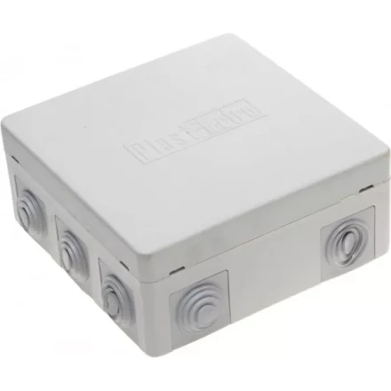 Коробка распределительная СВЕТОЗАР для наружного монтажа, макс. напряжение 400В, IP 54, 8 вводов, 125х125х50мм SV-54959 купить в Надыме