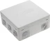 Коробка распределительная СВЕТОЗАР для наружного монтажа, макс. напряжение 400В, IP 54, 8 вводов, 125х125х50мм SV-54959 купить в Надыме
