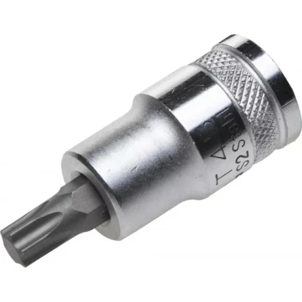 Торцовая бита-головка KRAFTOOL "INDUSTRIE QUALITAT", материал S2, TORX, сатинированная, 1/2", Т45 27905-45_z01 купить в Надыме