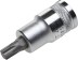 Торцовая бита-головка KRAFTOOL &quot;INDUSTRIE QUALITAT&quot;, материал S2, TORX, сатинированная, 1/2&quot;, Т45 27905-45_z01 купить в Надыме