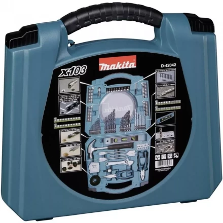 Универсальный набор Makita D-42042, 103 шт, в кейсе купить в Надыме