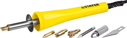 Прибор STAYER "MASTER" для выжигания, пайки, резки с набором насадок, 6шт 45221 купить в Надыме
