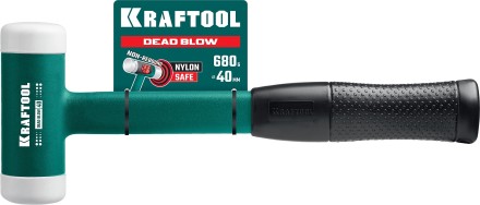 Безынерционный молоток KRAFTOOL DEAD BLOW с бойками из полиамида 2078-40 купить в Надыме