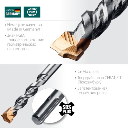 Бур SDS-Plus 29320-160-16 купить в Надыме