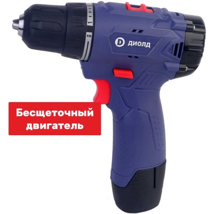 Аккумуляторная дрель-шуруповерт Диолд ДЭА-12ЛИ-09 купить в Надыме