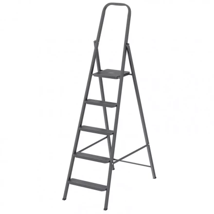 Стремянка 5 ступени компактная стальная Россия Сибртех 97945 купить в Надыме