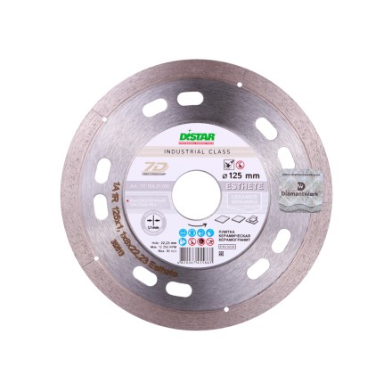 Алмазный отрезной диск 1A1R ESTHETE Distar 125*1.1*8*22,23 mm купить в Надыме