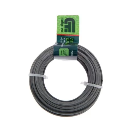 Леска для триммера звезда 2,4 мм х 15 м Сибртех 961735 купить в Надыме