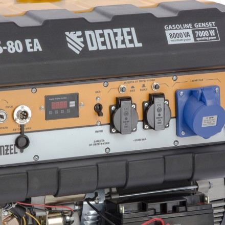 Генератор бензиновый Denzel PS 80 EA 946924 купить в Надыме