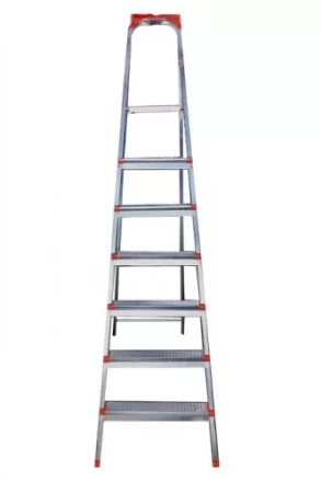 Стремянка стальная оцинков. Энкор 7 ступеней 69674 купить в Надыме