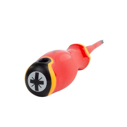 Набор диэлектрических отверток КВТ VDE НИО-2210к сталь S2, профиль SL, PH, PZ/FL и ключи для электрошкафов, 10 предметов (103017) купить в Надыме