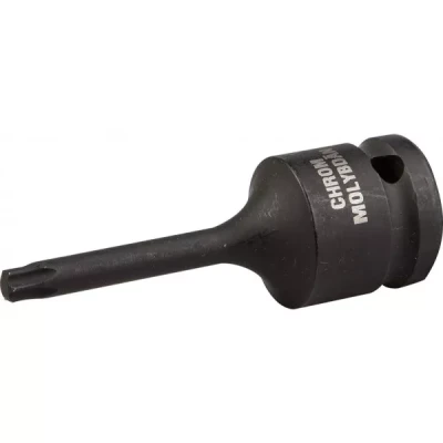Торцовая головка KRAFTOOL "INDUSTRIE QUALITAT" ударная (1/2"), TORX, Cr-Mo, фосфатированная, T40 27952-40_z01