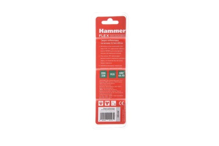 Сверло по металлу HAMMER Ф3.2х65мм (DR CO) купить в Надыме
