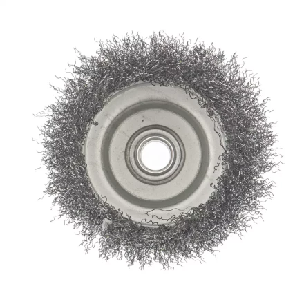 Щетка для УШМ 100 мм М14 "чашка" витая проволока СИБРТЕХ 746057 купить в Надыме