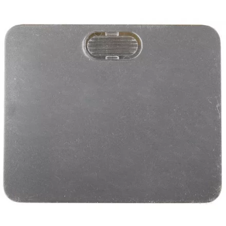 Выключатель СВЕТОЗАР "ГАММА" с подсветкой, одноклавишный, без вставки и рамки, цвет светло-серый металлик, 10A/~250B SV-54131-SM купить в Надыме