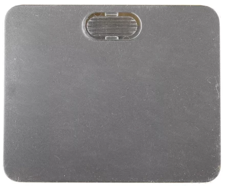 Выключатель СВЕТОЗАР "ГАММА" с подсветкой, одноклавишный, без вставки и рамки, цвет светло-серый металлик, 10A/~250B SV-54131-SM купить в Надыме