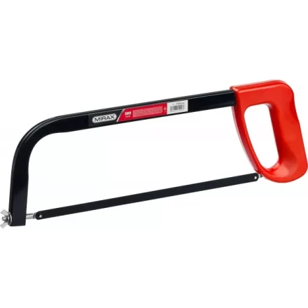 Ножовка по металлу MIRAX, пластиковая рукоятка, металлическая усиленная рамка, 300 мм 1573_z01 купить в Надыме