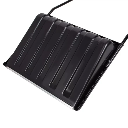 Движок для уборки снега пластиковый, 700х550х1470 мм, стальная рукоятка, Сибртех 61643 купить в Надыме