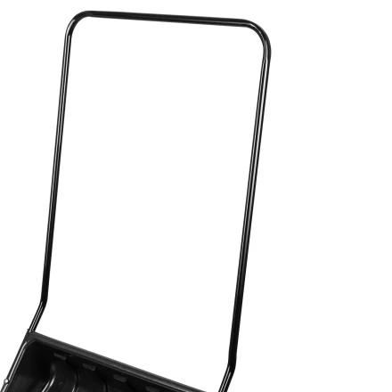 Движок для уборки снега пластиковый, 700х550х1470 мм, стальная рукоятка, Сибртех 61643 купить в Надыме