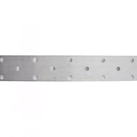Лента перфорированная монтажная 1,5 мм LM  3см х 10м отверстие 4,5–5 мм цинк Россия Сибртех 46580 купить в Надыме