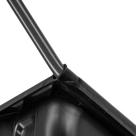 Движок для уборки снега пластиковый Сибртех, 695 х 540 х 1460 мм, стальная рукоятка, Россия 615935 купить в Надыме