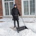 Движок для уборки снега пластиковый Сибртех, 695 х 540 х 1460 мм, стальная рукоятка, Россия 615935 купить в Надыме