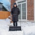 Движок для уборки снега пластиковый Сибртех, 695 х 540 х 1460 мм, стальная рукоятка, Россия 615935 купить в Надыме