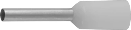 Наконечник СВЕТОЗАР штыревой, изолированный, для многожильного кабеля, белый, 0,75 мм2, 25шт 49400-07 купить в Надыме