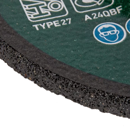 Круг шлифовальный по металлу Сибртех, 125 х 6 х 22.2 мм, 9%WA+75%A+16%B, 744007 купить в Надыме